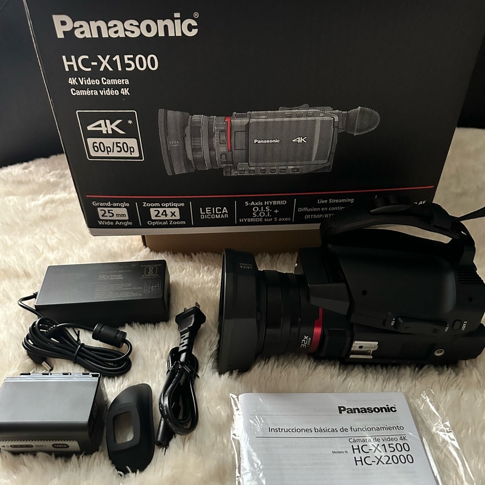 ❗️SOLD❗️ Brandnew Panasonic HC-X1500 Camcorder